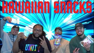 WE TRIED HAWAIIAN SNACKS FOR THE FIRST TIME AND WAS VERY SURPRISED VLOGMAS DAY 2 [upl. by Nayt248]