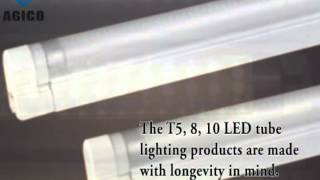 T5 8 10 LED Tube LightingLED T8 TubesLED T5 TubesT5 LED Tube Lighting [upl. by Hesper]