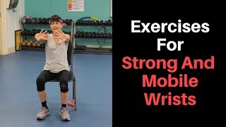 Wrist Strengthening Exercises For Seniors [upl. by Ecnarretal]