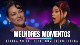 MELHORES MOMENTOS DA KÉFERA NO DE FRENTE COM BLOGUEIRINHA [upl. by Onitselec240]