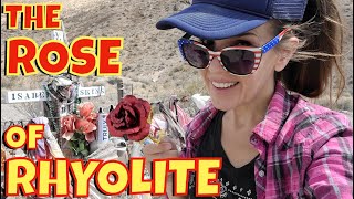 621 The Lonely Grave of Mona Bell Murdered RedLight Queen of Death Valleys Rhyolite Ghost Town [upl. by Tillie]