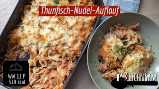 ThunfischNudelnAuflauf mit wenigen Zutaten lecker Kochen und Essen Rezeptideen [upl. by Accissej]