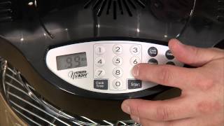 NuWave Oven Pro Plus  Cooking Temperature and Time Controls [upl. by Arimahs]