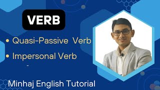 QuasiPassive amp Impersonal Verb  Verb  BCS  University Admission Test  Basic English Tutorial [upl. by Cathy]