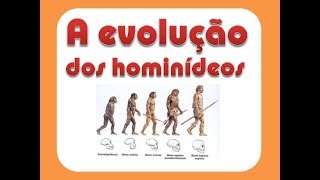 A EVOLUÇÃO DOS HOMINÍDEOS  HISTÓRIA EM MINUTOS [upl. by Anelrats900]