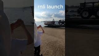 rnli launch rnli [upl. by Hymen]