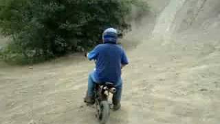 Pitbike Hillclimb SSR 110 [upl. by Kikelia30]