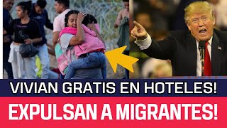 EEUU cierra 200 refugios y expulsa a migrantes de hoteles [upl. by Havot]