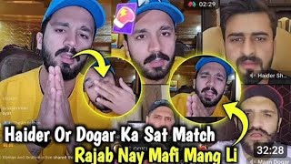 Rajab ne maafi maang li 🥺  haider or dogar ke sth match lgaya [upl. by Kirstin]