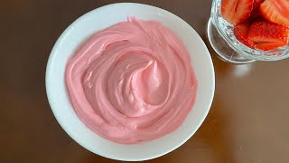 Strawberry Cream Cheese Frosting [upl. by Aicnelav]