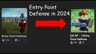 Entry Point Defense in 2024  Roblox [upl. by Ayocat]