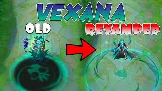 VEXANA Revamped Skill VS OLD Skill Effects  MLBB Comparison [upl. by Lambrecht]