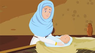 The Birth of Moses  Animated Bible Stories  Moses is Born in the Land of Goshen [upl. by Ramirol]