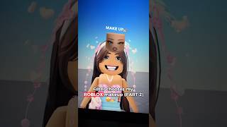 Filter chooses my ROBLOX makeup🤩🤔💄PART 2 roblox robloxshorts [upl. by Fleur]