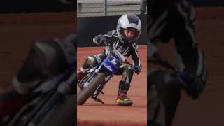 Cruise Texter Yamaha PW 50 Winter Throwdown Flat Track ⛄️🥊 [upl. by Annaej92]