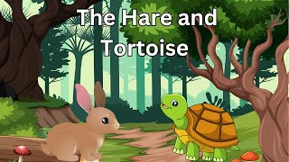 The Hare and Tortoise story in Englishbedtime storySlow and steady win the raceshortstory [upl. by Latini812]