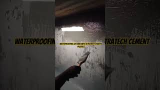 Waterproofing in tank for seepage and crack with Hiflex Ultratech cement [upl. by Tnafni687]