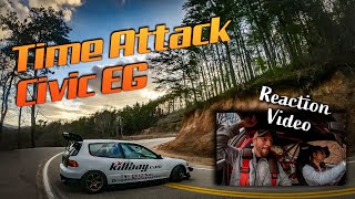 Time Attack Civic EG  Ride Along Reaction Video  Tail of the Dragon [upl. by Aissat]