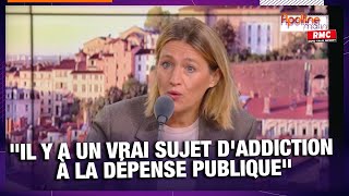 Une quotaddiction à la dépense publiquequot pointe du doigt Astrid PanosyanBouvet ministre du Travail [upl. by Blanca221]