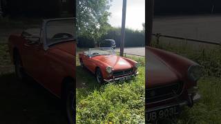 No trains at TRENT JUNCTION film a 1972 MG MIDGET [upl. by Sallee206]