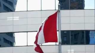 The Flag and Anthem of Canada  HD [upl. by Claribel]