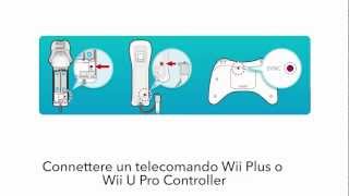 Sincronizzare un telecomando Wii o un Wii U Pro Controller Wii U [upl. by Diella86]