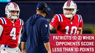 Patriots Offensive Ineptitude Makes NFL History In Embarrassing Loss To Giants [upl. by Galina]