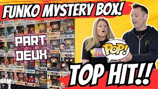 Cant BELIEVE we PULLED THE TOP HIT from this Funko Pop Mystery Box [upl. by Ranita]