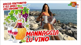 MANNAGGIA LU VINO VINO  Rocco Fortunato e gli amici dellorganetto [upl. by Nimzaj]