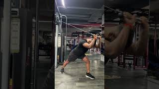 Triceps  Cable overhead extension trendingshorts youtubeshorts shorts viralvideo fitness [upl. by Sekyere]