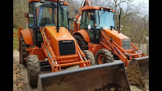 Fiat Kobelco B100 vs Fiat Hitachi FB 100 [upl. by Allemac]