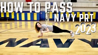 Navy PRT 2024 Physical Readiness Test And How To Pass [upl. by Ludwog]