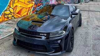 POV drive and drift in a SRT Hellcat Charger Widebody Jailbreak Pushing it To The Limits srt [upl. by Weathers]