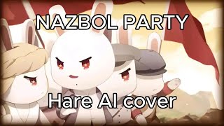 leftypol choir  NAZBOL PARTY  Hare AI cover Year Hare Affair [upl. by Riamo]