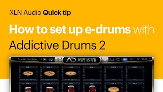 How to set up edrums with Addictive Drums 2 [upl. by Ardnoik]