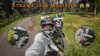 Xtreme 125 R Modified accessories Full look Change  My bike look is beautiful after modified [upl. by Naveb]