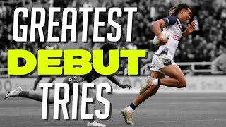 Englands Most MEMORABLE Debut Tries ᴴᴰ [upl. by Colner942]