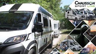 CAMPINGCARS CHAUSSON 2023 ☄️  Vans amp Profilés S Sport Line 🚌  compacts suréquipés 💪 [upl. by Daphene477]