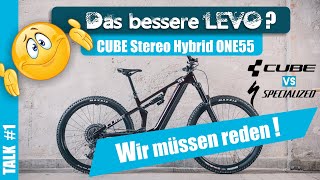 CUBE Hybrid ONE55 das bessere LEVO  SLX vs Comp Carbon [upl. by Aydan]