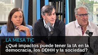 ¿Qué impactos puede tener la IA en la democracia los DDHH y la sociedad [upl. by Ecyned1]