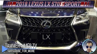 The all new 2018 LEXUS LX 570 F SPORT SUV overview in Full HD [upl. by Aniretake]