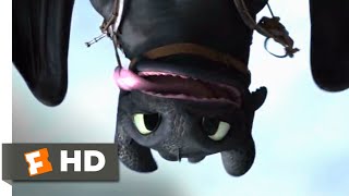 How to Train Your Dragon 2  Flying With Toothless Scene  Fandango Family [upl. by Enilekaj]