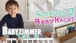 Life Hacks für das Babyzimmer  ROOMTOUR  mamiblock [upl. by Gone326]