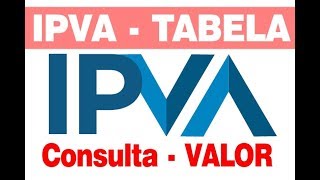 IPVA 2024 Tabela Consulta Valor Pagamento [upl. by Ahs]