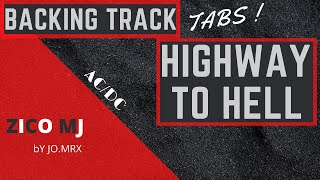 ACDCHighway To Hell Backing trackTabs for GuitarVoice [upl. by Aryad]