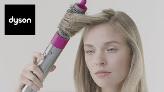 Tutorial Create textured volume with the Dyson Airwrap™ styler [upl. by Aicxela]