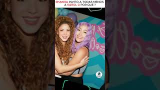 Las Colombianas Shakira y Karol G Sera Que No se Agradan  Shakira karolg [upl. by Irej]