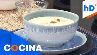 Receta Sopa fría de palmitos con almendras para el verano  hoyDía  Telemundo [upl. by Ylhsa]