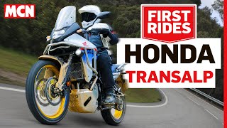 Honda’s affordable new XL750 Transalp impresses both on and offroad  MCN Review [upl. by Yerag451]