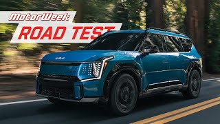 The 2024 Kia EV9 is an ALLELECTRIC Telluride  MotorWeek Road Test [upl. by Hy]